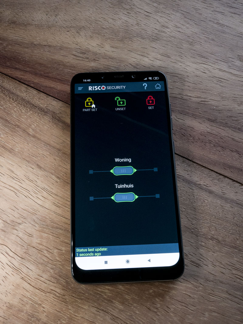 Smartphone app risco
