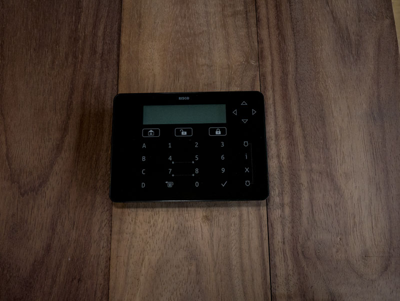 Zwart touch klavier risco