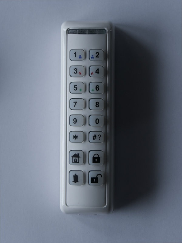 Draadloos klavier risco met led voor de status weergave