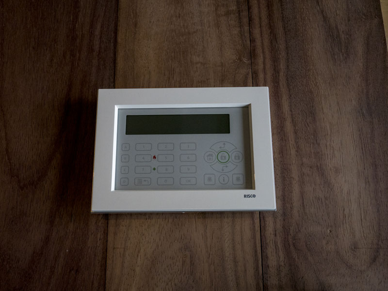 Wit touch klavier met kader risco